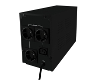 Qoltec UPS (1000VA/600W, IEC, 3xSchuko) - 337975 - zdjęcie 2